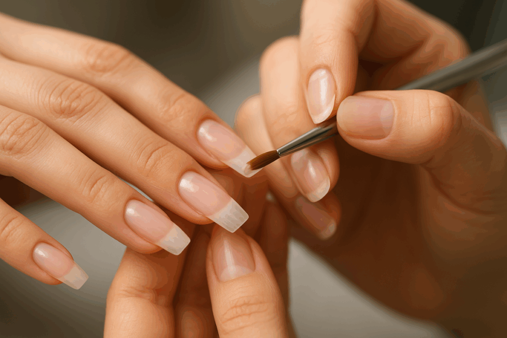 Poser des faux ongles