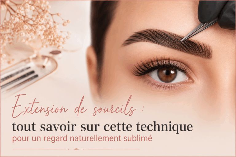 extension des sourcils