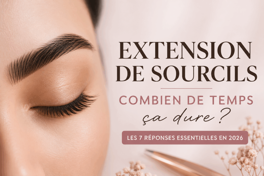 extension de sourcils durée