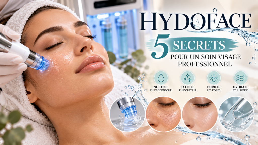 Hydroface : 5 secrets pour un soin visage professionnel